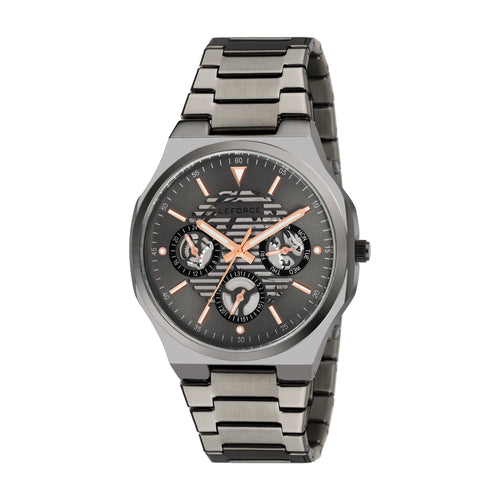 LEFORCE Men's Rose Gold Two-Tone Skeleton Watch – JRS07GM