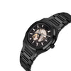 LEFORCE Men's Automatic Open Heart Watch – EP247NM (Black)