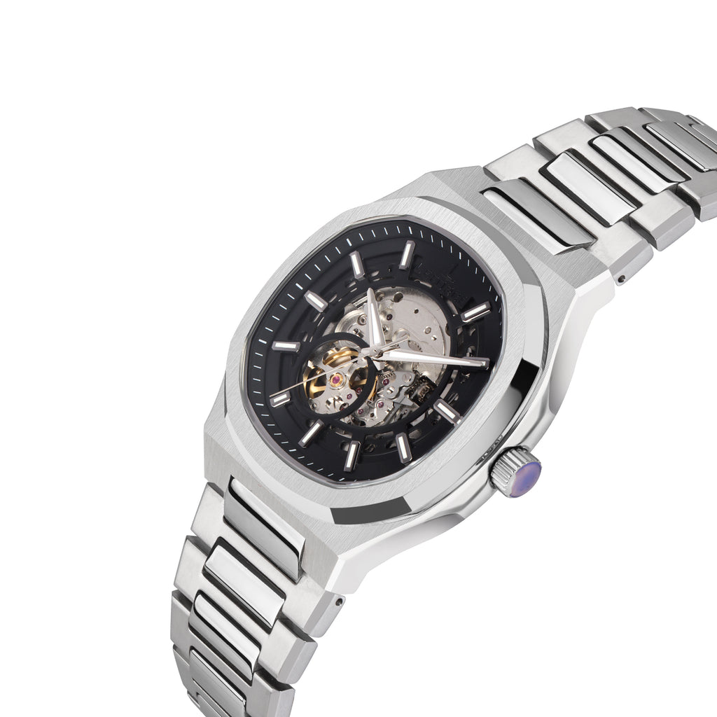 LEFORCE Men's Automatic Open Heart Watch – EP247SM