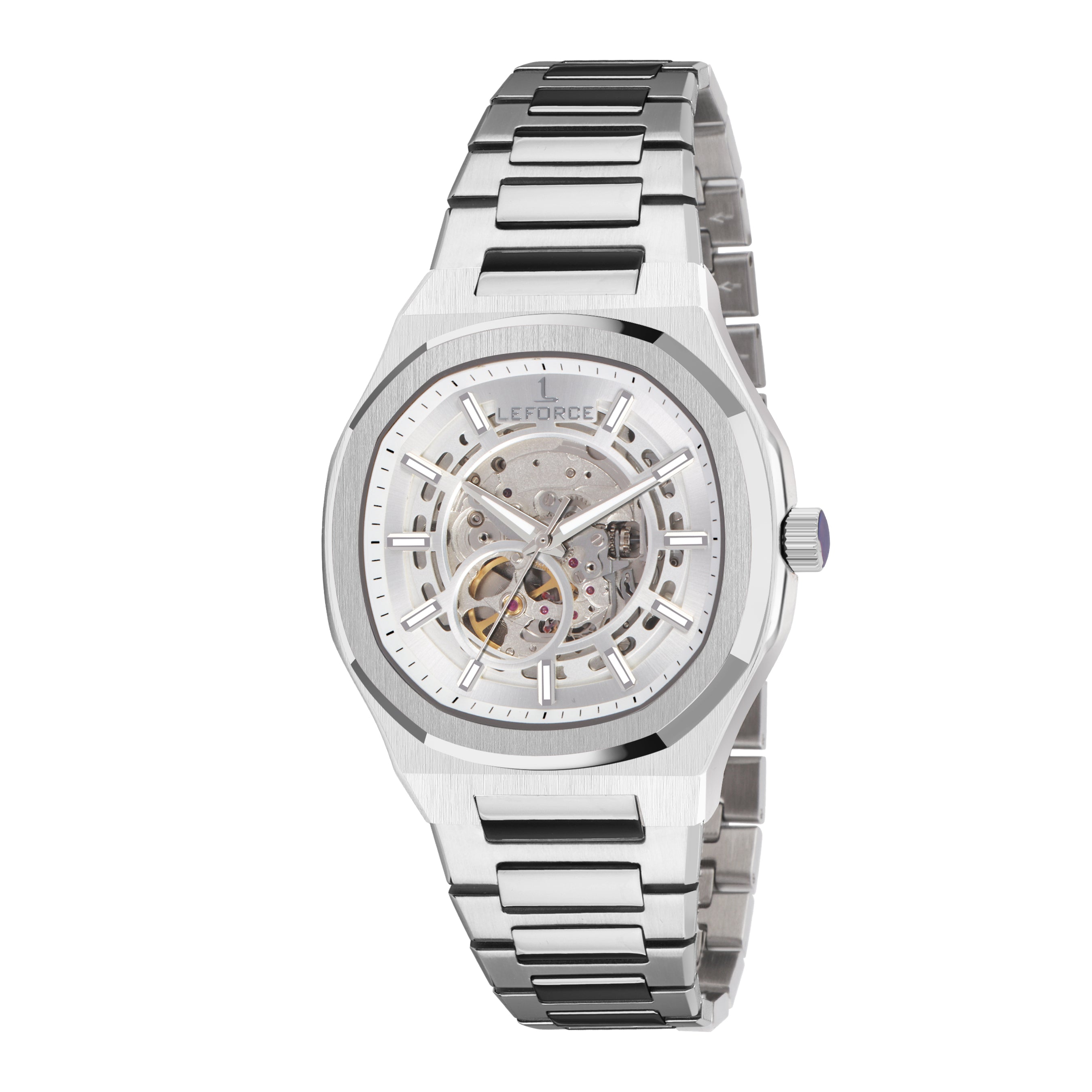 LEFORCE Men's Automatic Open Heart Watch – EP247SM