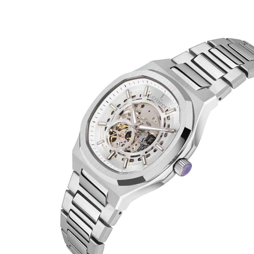 LEFORCE Men's Automatic Open Heart Watch – EP247SM