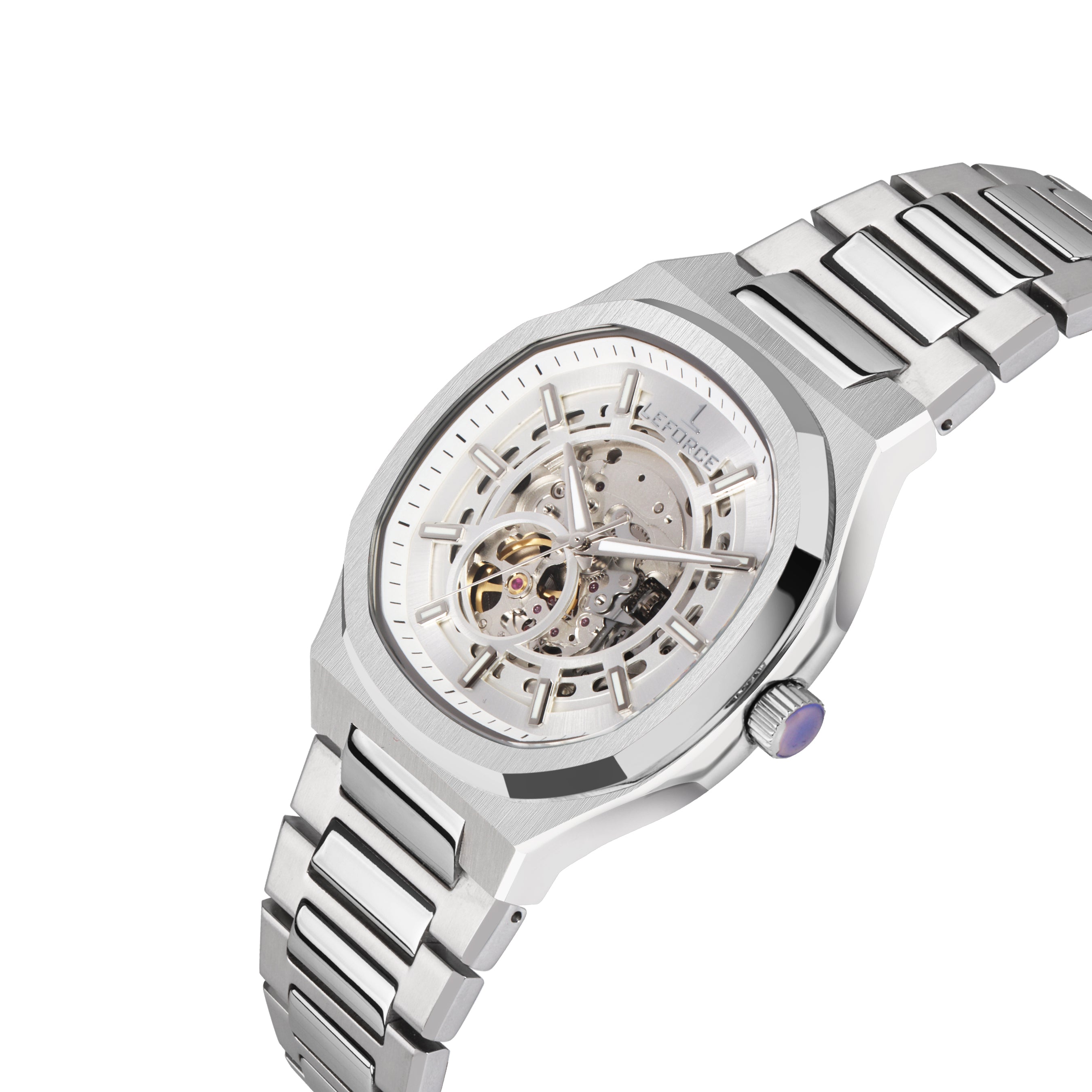 LEFORCE Men's Automatic Open Heart Watch – EP247SM