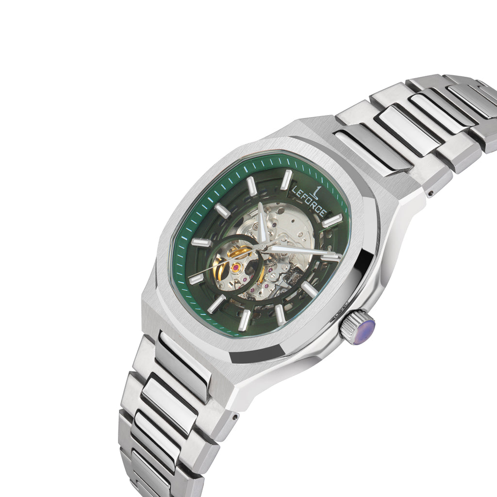 LEFORCE Men's Automatic Open Heart Watch – EP247SM
