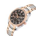 LEFORCE JM78KBM Men's Rose Gold Skeleton Watch