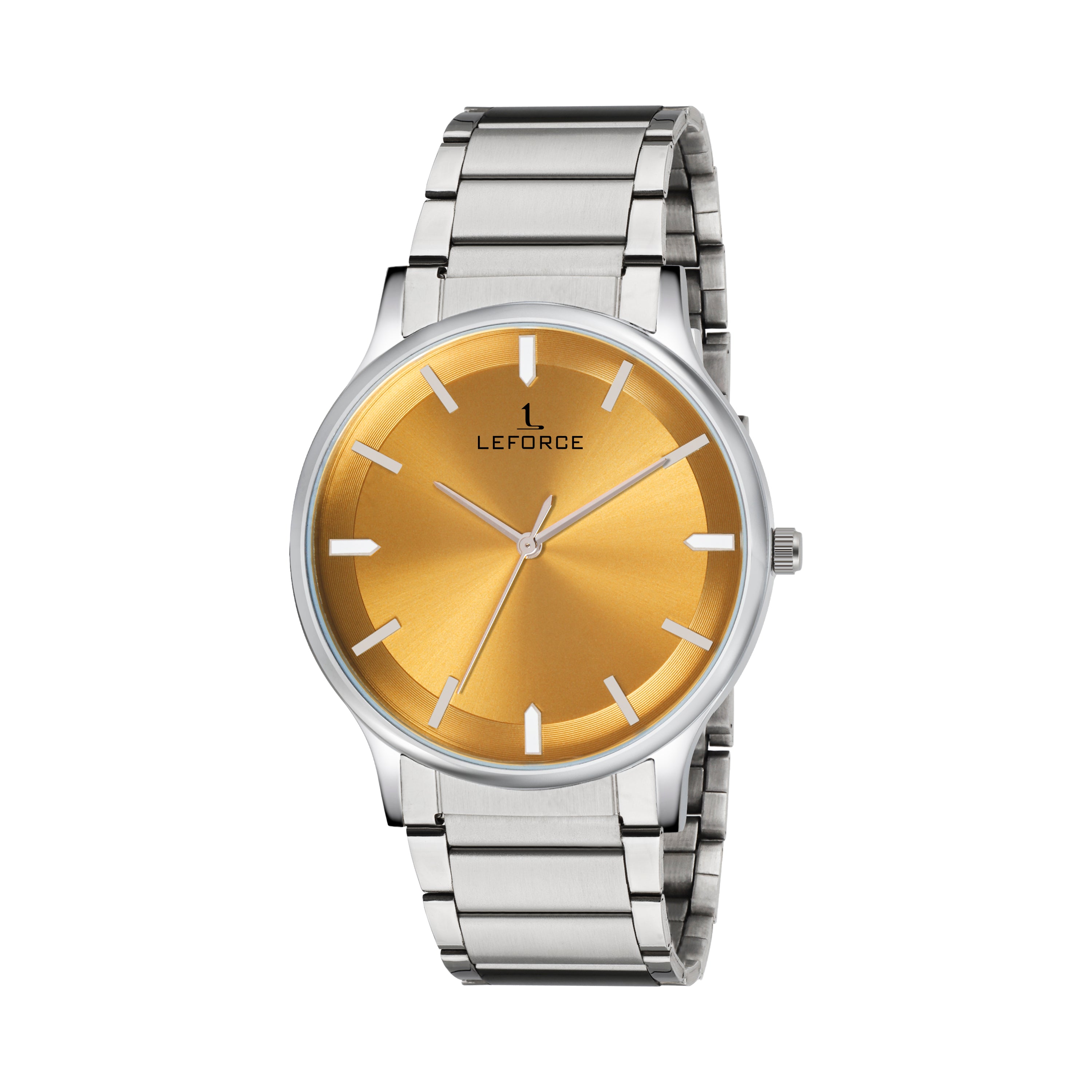 LEFORCE Men's Rose Gold Two-Tone Cassot Turning Watch – W223SM