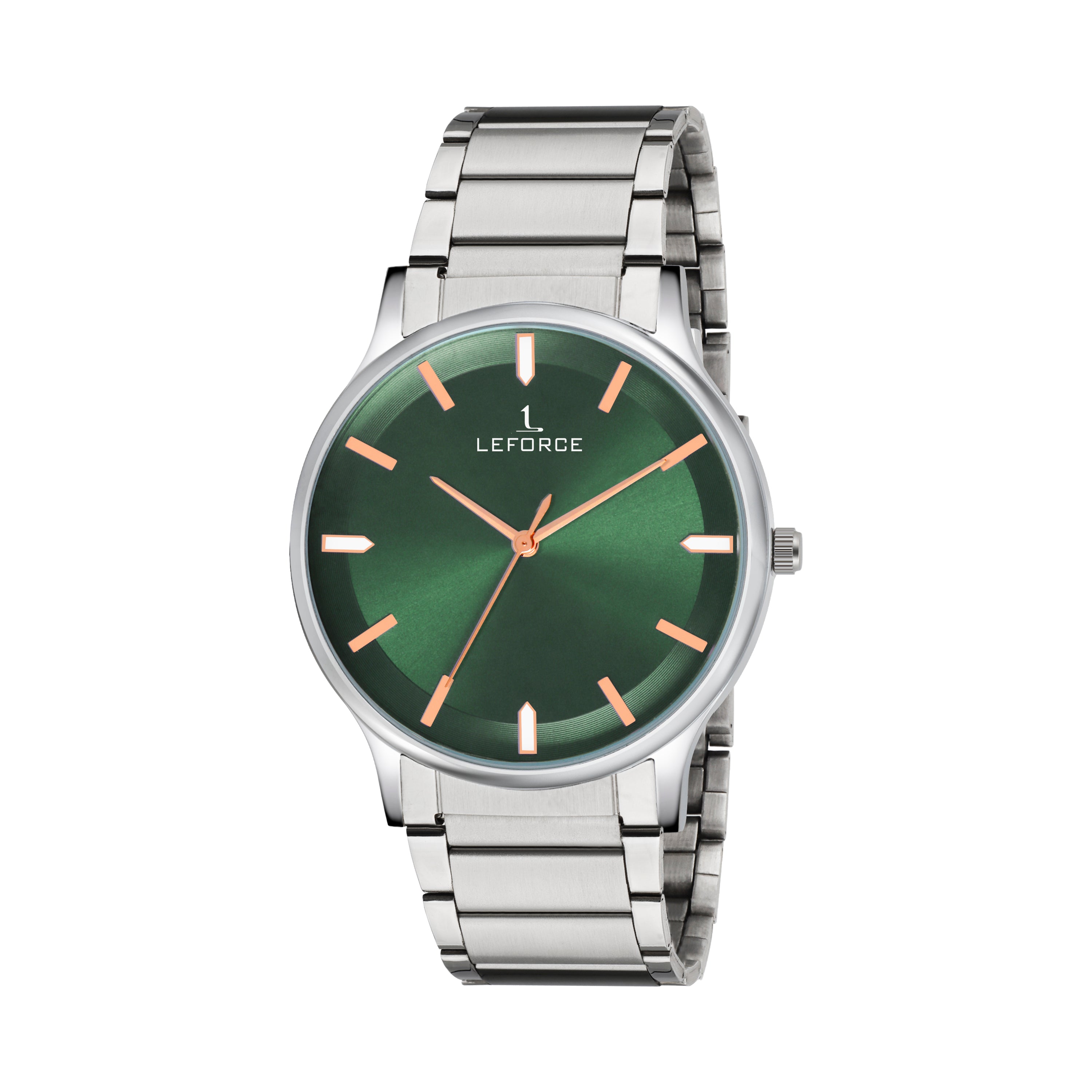 LEFORCE Men's Rose Gold Two-Tone Cassot Turning Watch – W223SM