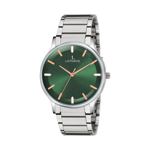 LEFORCE Men's Rose Gold Two-Tone Cassot Turning Watch – W223SM