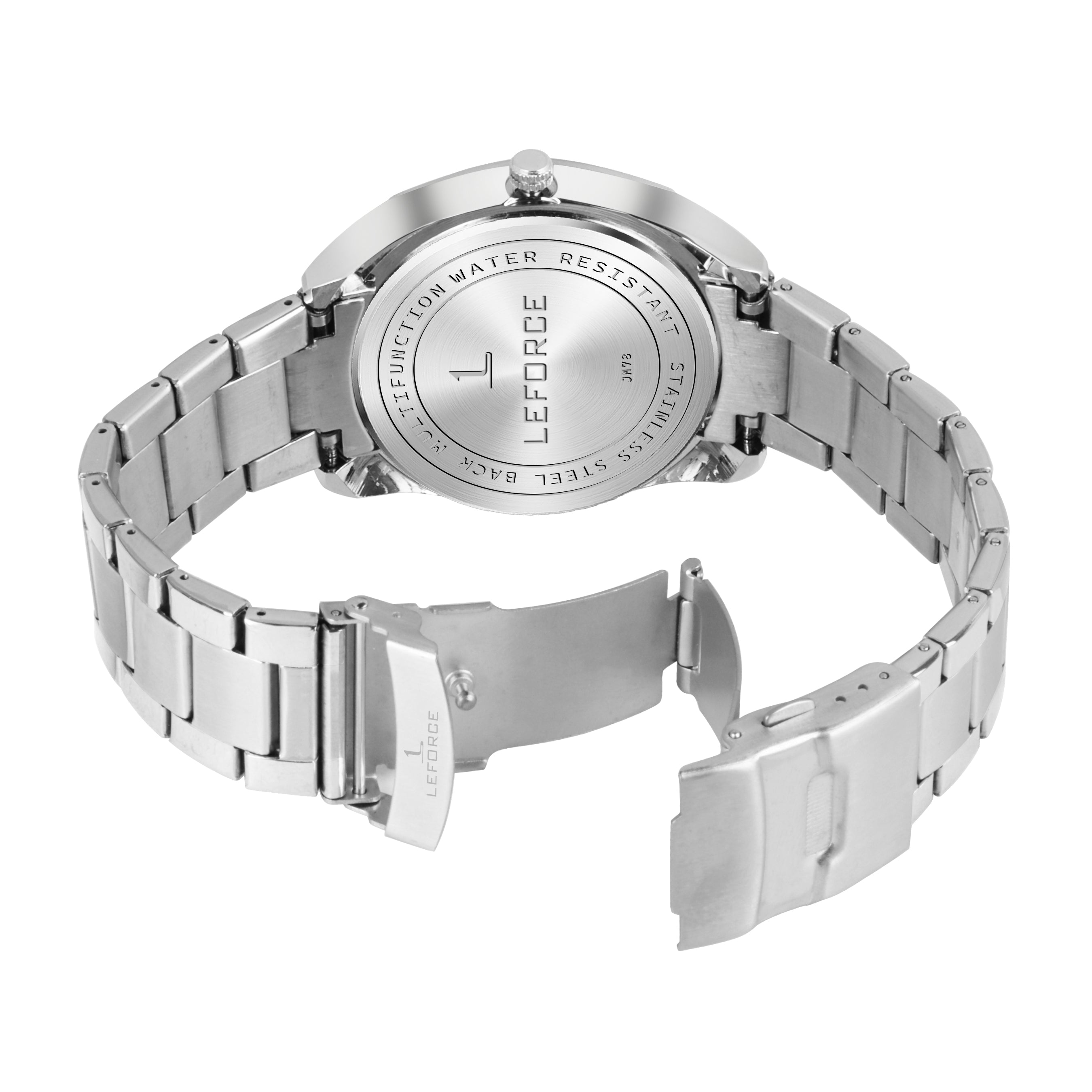 LEFORCE Men's Rose Gold Two-Tone Skeleton Watch – JM78SM